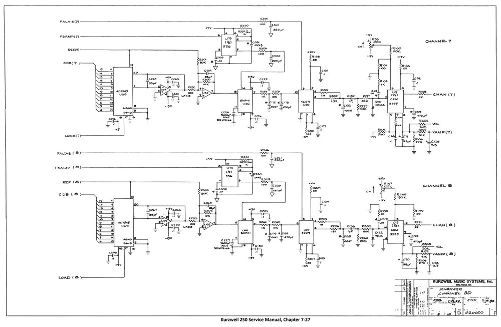 Schematic Channel Board, 10 sheets - Sheet 8